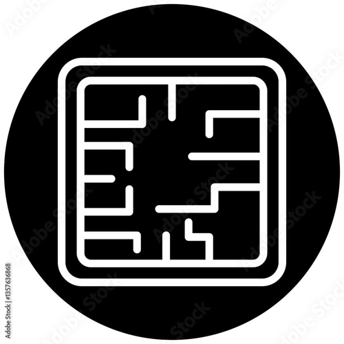 Evacuation Plan Icon Style