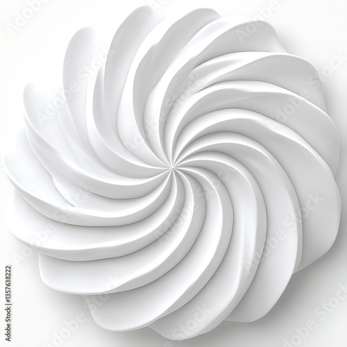 Wallpaper Mural Whipped Cream Swirl Design. Torontodigital.ca