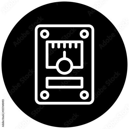 Voltmeter Icon Style