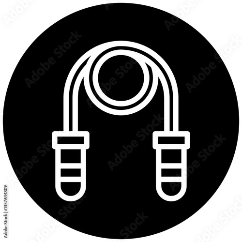 Skipping Rope Icon Style
