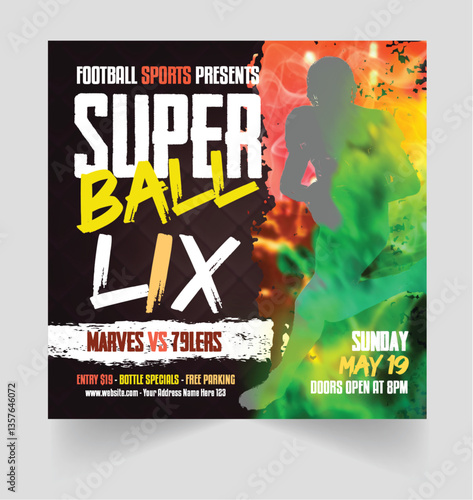 American Football Flyer