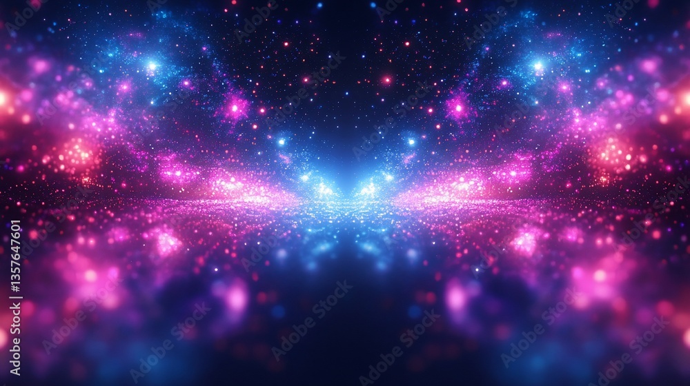 Cosmic, vibrant, glowing nebula Cosmic, vibrant, glowing nebula