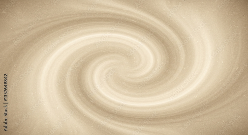 Beige grainy background, subtle noise texture swirl vortex abstract. Abstract Swirling Cream Texture Background.
Beige grainy background, subtle noise texture swirl vortex abstract. Abstract Swirling Cream Texture Background.