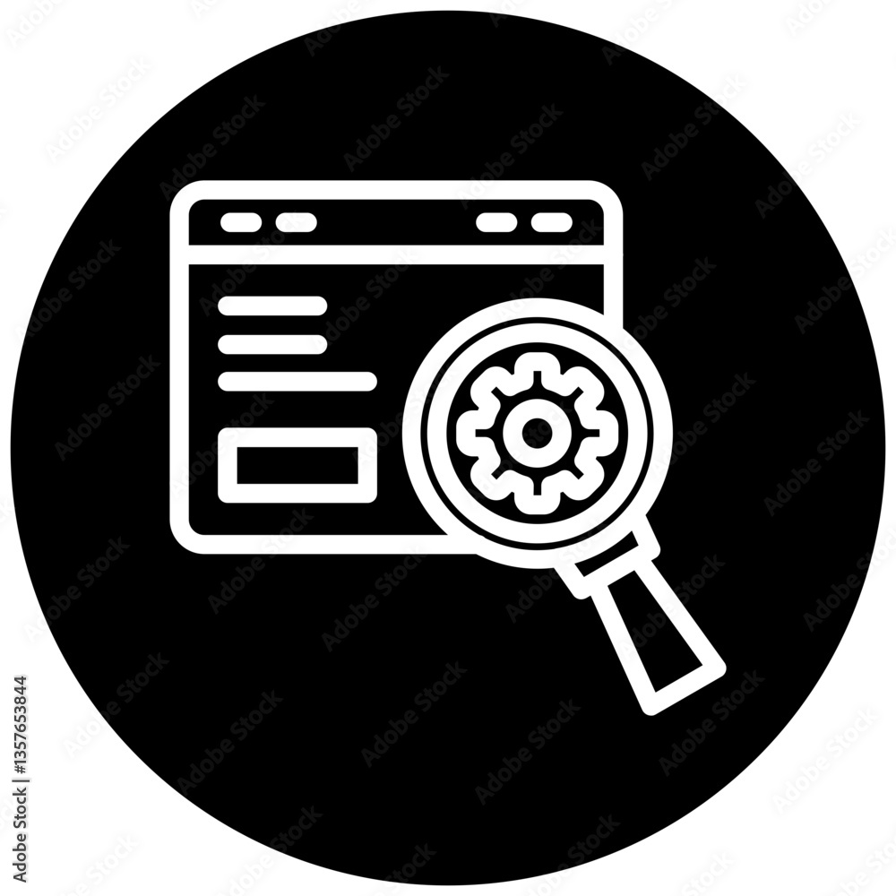 Search Engine Icon Style Search Engine Icon Style