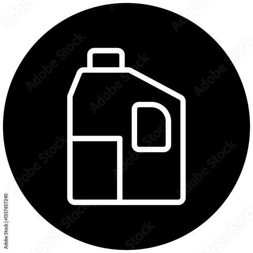 Oil Canister Icon Style