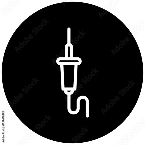 Soldering Iron Icon Style