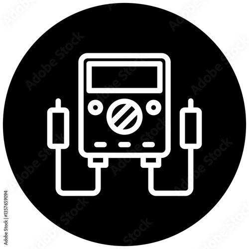 Multimeter Icon Style
