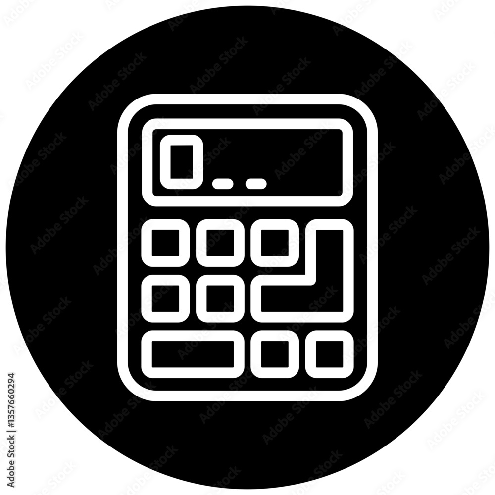 Calculator Icon Style Calculator Icon Style