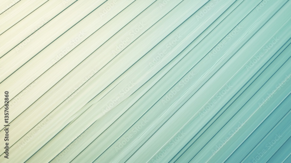 Obraz premium Diagonal lines on pastel colored metal roof