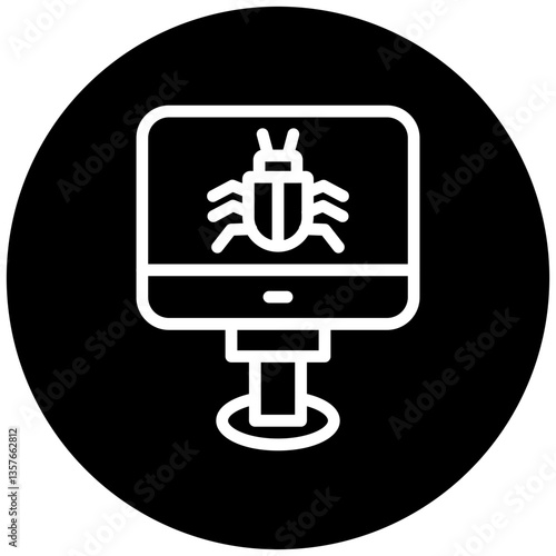 Computer Bug Icon Style