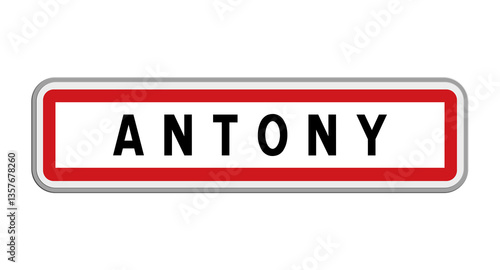 Panneau de Antony, Hauts-de-Seine, Île-de-France