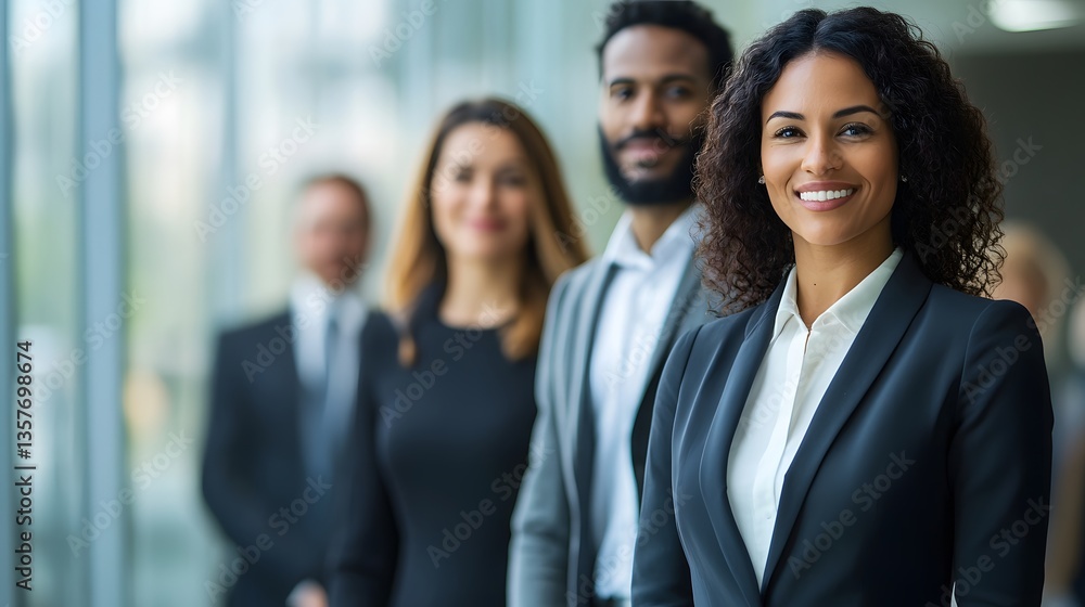 a group of diverse businesspeople standing together, looking confident and professional. The group appears to be smiling, with a focus on leadership and collaboration a group of diverse businesspeople standing together, looking confident and professional. The group appears to be smiling, with a focus on leadership and collaboration