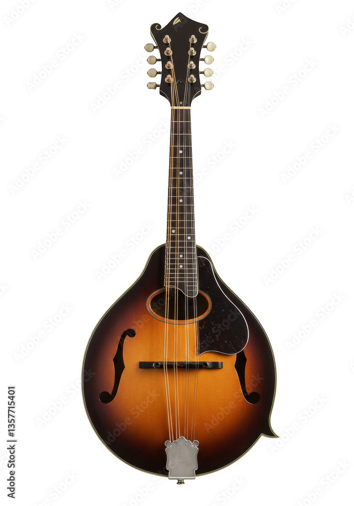 Obraz premium Mandolin on transparent background