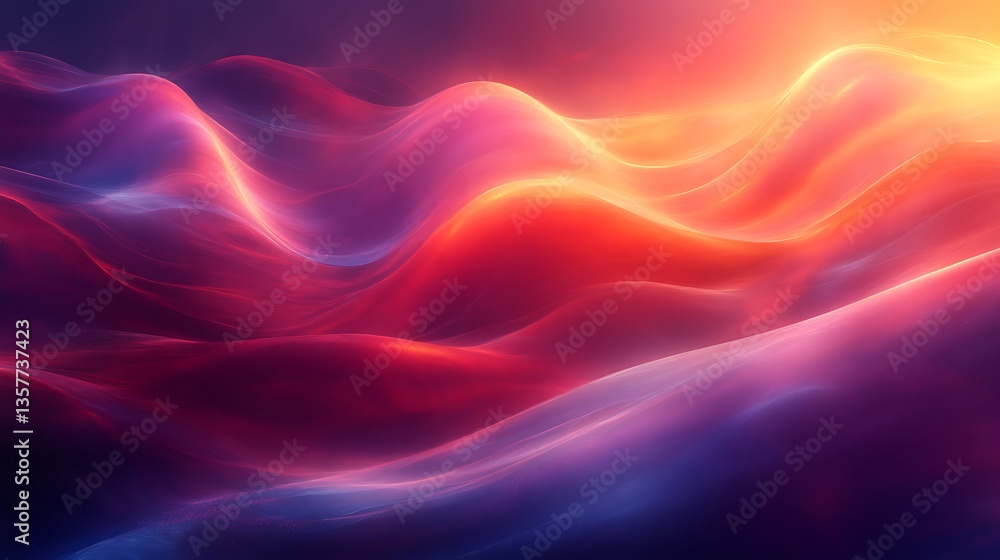 Fototapeta premium Vivid color flow light motion high resolution picture