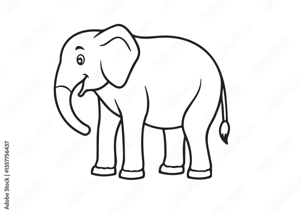 Elephant vector design, Elephant silhouette, Elephant illustration Elephant vector design, Elephant silhouette, Elephant illustration