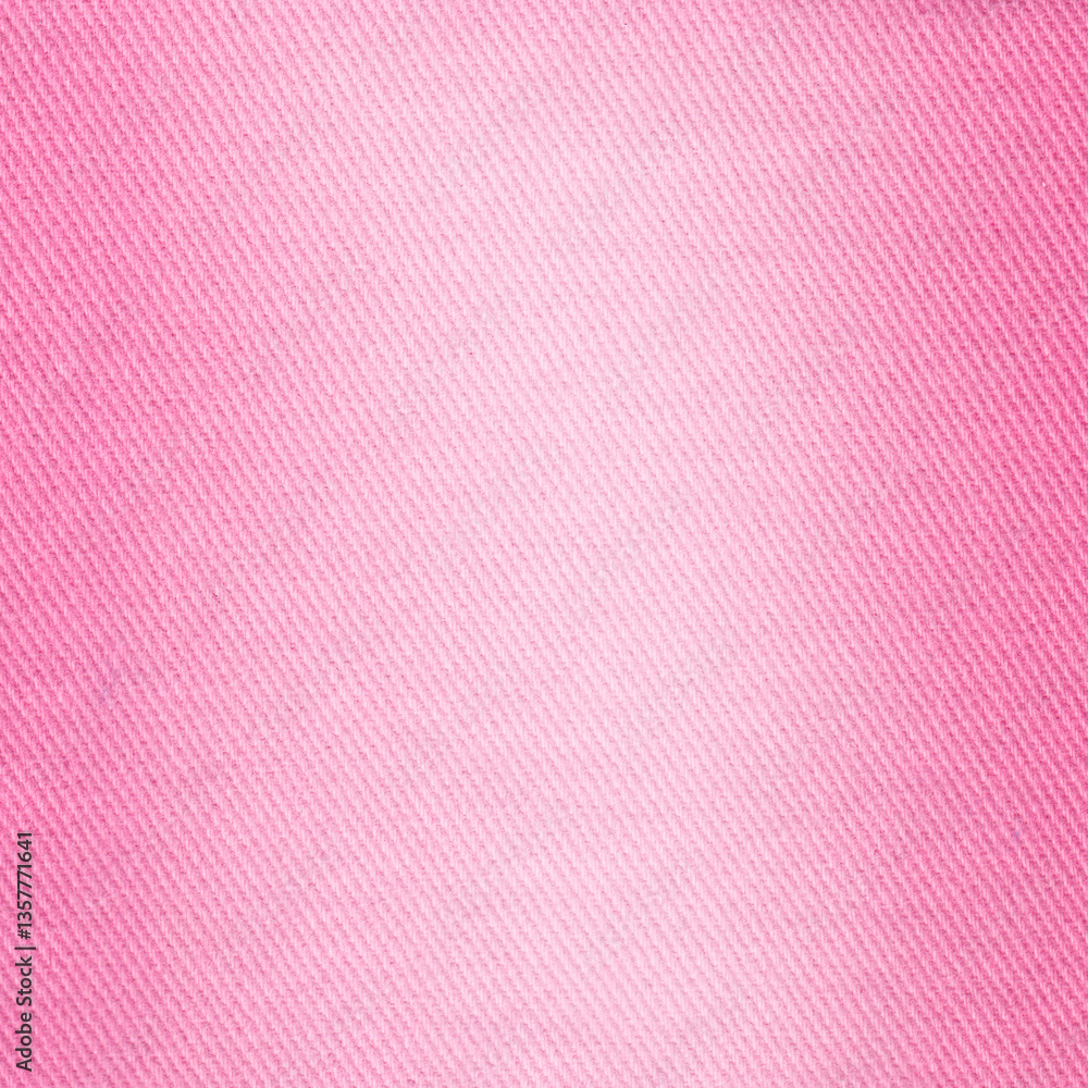 Fototapeta premium Pink denim background texture for design. Grunge color Denim jeans texture. Canvas denim texture. Denim wallpaper that can be used as background. Blue jeans texture for any background.