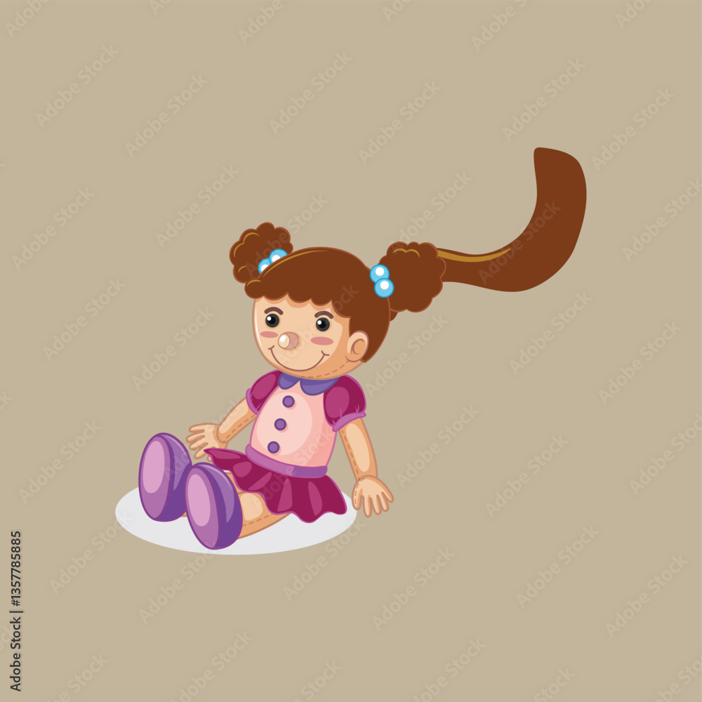 Doll vector Very sweet able and Professional Doll vector Very sweet able and Professional