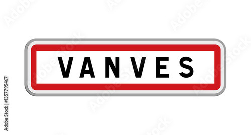 Panneau de Vanves, Hauts-de-Seine, Île-de-France