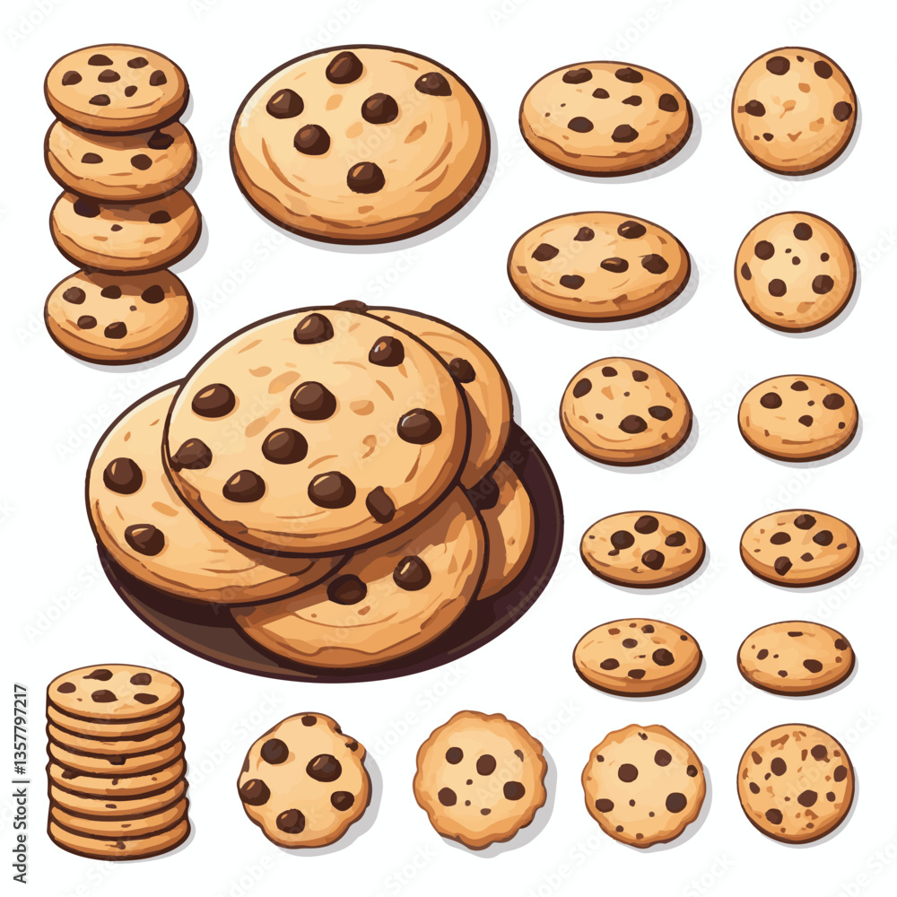 dessert, cookie, food, biscuit, sweet, bakery, background, chocolate, delicious, snack, homemade, brown, isolated, candy, pastry, cake, bake, chip, tasty, breakfast, fresh, treat, closeup, sugar, vect dessert, cookie, food, biscuit, sweet, bakery, background, chocolate, delicious, snack, homemade, brown, isolated, candy, pastry, cake, bake, chip, tasty, breakfast, fresh, treat, closeup, sugar, vect