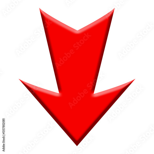 Free Download 3d red arrow - GFXLoad