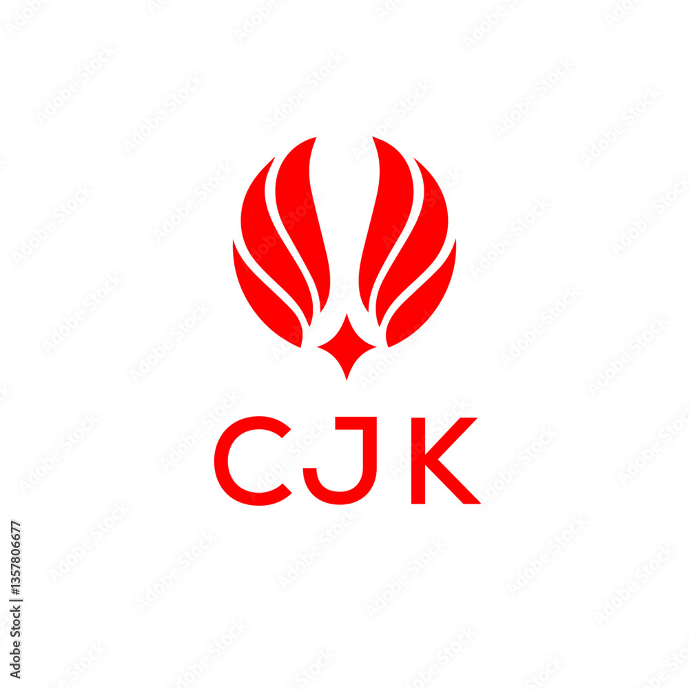 Fototapeta premium CJK creative minimalist letter logo.