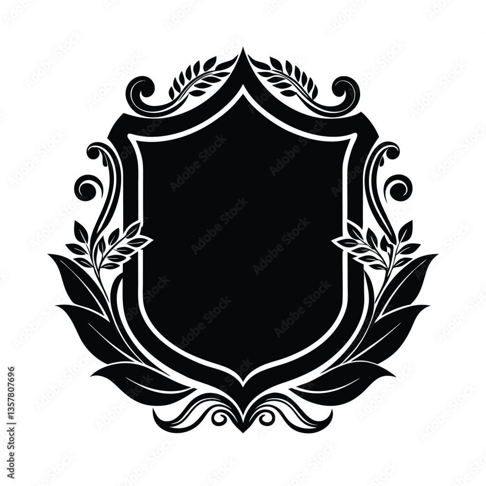 Fototapeta premium shield with wings