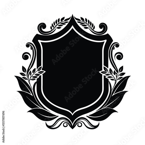 shield with wings