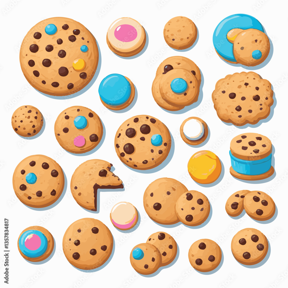dessert, cookie, food, biscuit, sweet, bakery, background, chocolate, delicious, snack, homemade, brown, isolated, candy, pastry, cake, bake, chip, tasty, breakfast, fresh, treat, closeup, sugar, vect dessert, cookie, food, biscuit, sweet, bakery, background, chocolate, delicious, snack, homemade, brown, isolated, candy, pastry, cake, bake, chip, tasty, breakfast, fresh, treat, closeup, sugar, vect