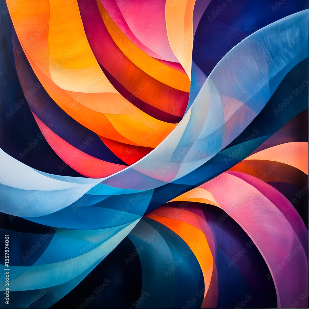 Harmony of Elements: The Visual Symphony of Synergy in Color and Form Harmony of Elements: The Visual Symphony of Synergy in Color and Form