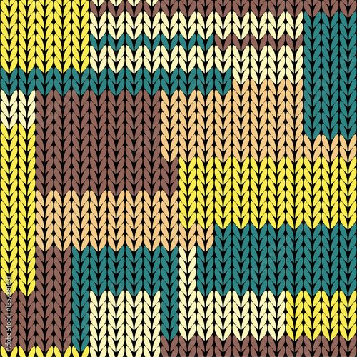 Knitted background pattern wallpaper knitting decorative print handmade textile knitting handiwork