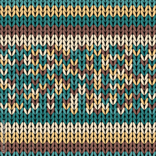 Knitted background pattern wallpaper knitting decorative print handmade textile knitting handiwork