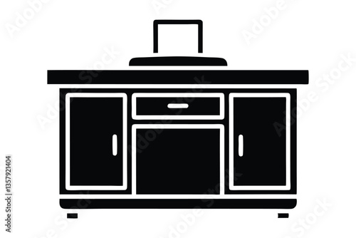 modern kitchen stove
