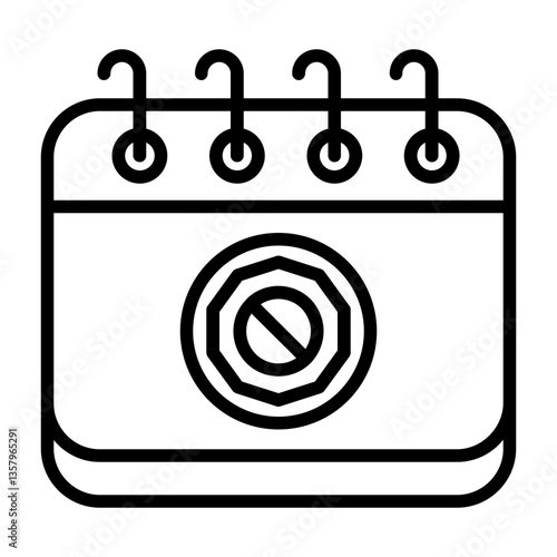 Stop symbol Icon