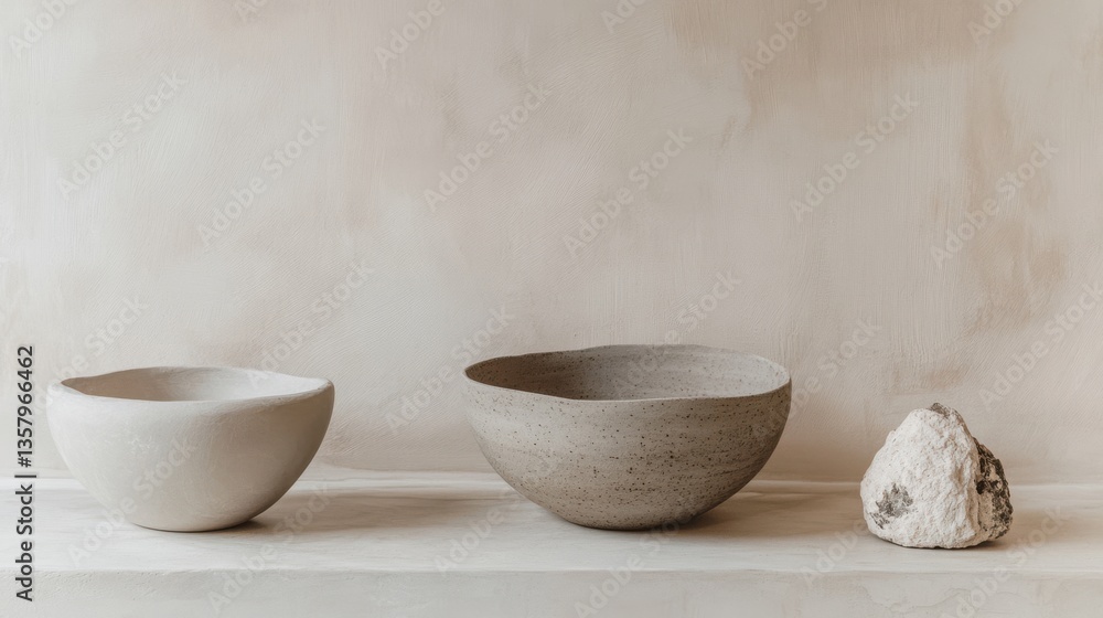 Handmade ceramic art with raw textures, natural curves, and earthy colors. Organic pottery pieces displayed in soft light, reflecting balance and simplicity. Handmade ceramic art with raw textures, natural curves, and earthy colors. Organic pottery pieces displayed in soft light, reflecting balance and simplicity.