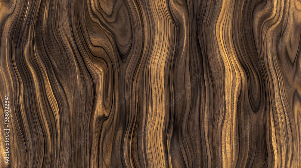 Authentic Walnut Wood. Rich and textured hardwood material with organic flow. Authentic Walnut Wood. Rich and textured hardwood material with organic flow.