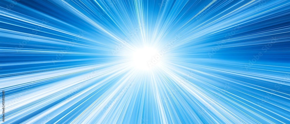 Abstract Illustration Depicting Energy Burst and Visual Light Radiations Abstract Illustration Depicting Energy Burst and Visual Light Radiations