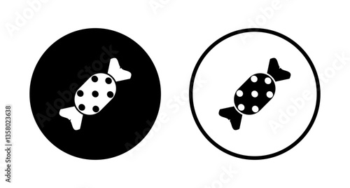 Candy icon logo design. candy sign and symbol.