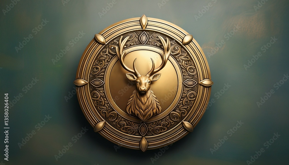 Obraz premium old door knocker