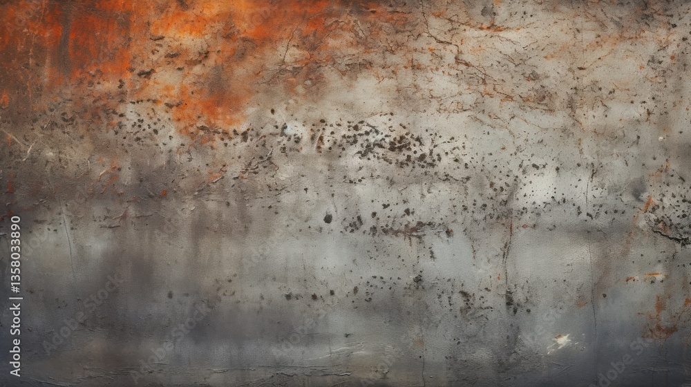 The old rusty metal plate with cracks texture color abstract background The old rusty metal plate with cracks texture color abstract background