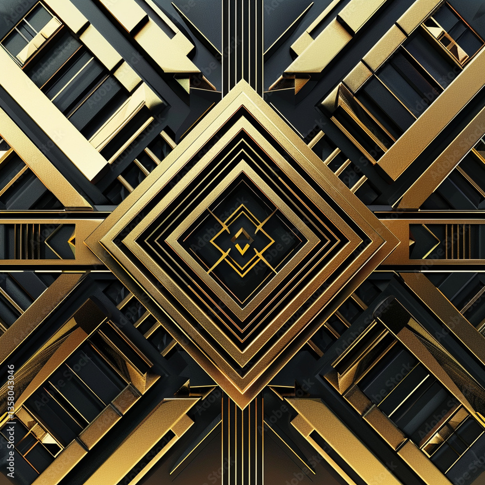 Futuristic Gold Black Geometric Layers Intricate Symmetry Premium Aesthetic Ar 169 Futuristic Gold Black Geometric Layers Intricate Symmetry Premium Aesthetic Ar 169