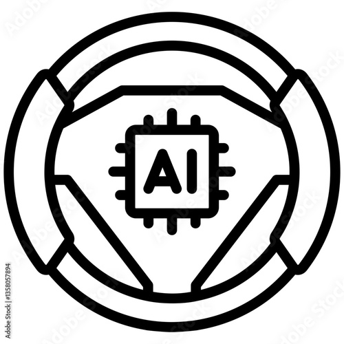 ai steering icon