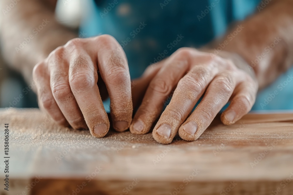 An artisan's hands intently working on a wooden surface, encapsulating the essence of dedication and craftsmanship in creating unique woodwork pieces. An artisan's hands intently working on a wooden surface, encapsulating the essence of dedication and craftsmanship in creating unique woodwork pieces.
