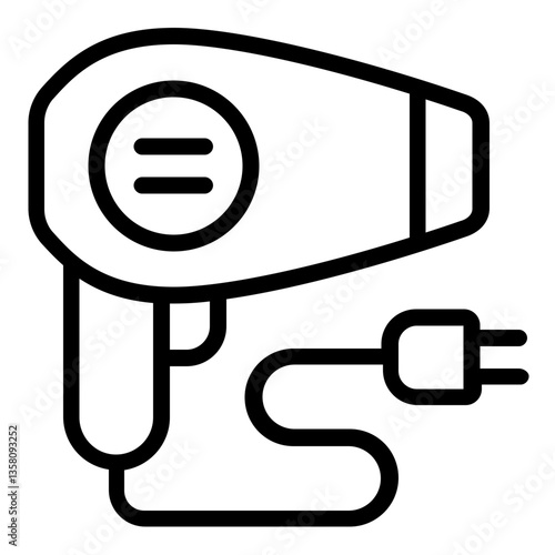 hair dryer icon