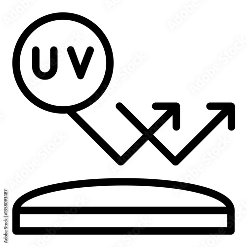 uv protection icon