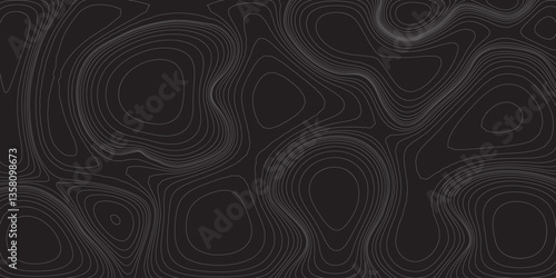 vector topographic map pattern background