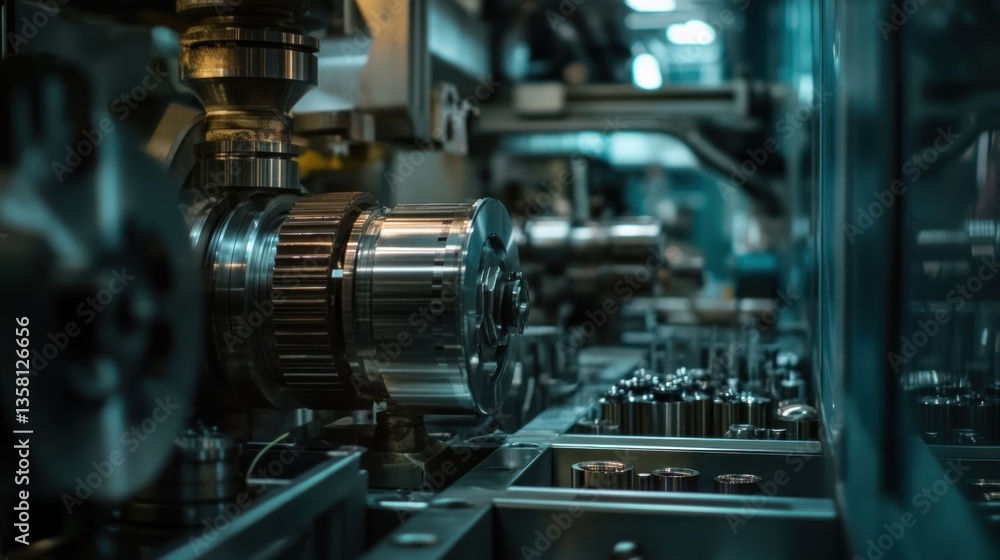 Industrial Machinery Gears and Metal Components Industrial Machinery Gears and Metal Components