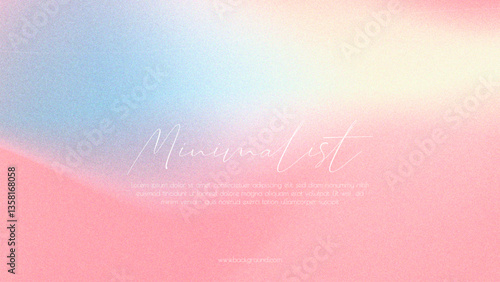 Modern Abstract Gradient Background with Grain Texture – Vibrant Minimalist Design for Poster, Cover, Illustration, and Branding