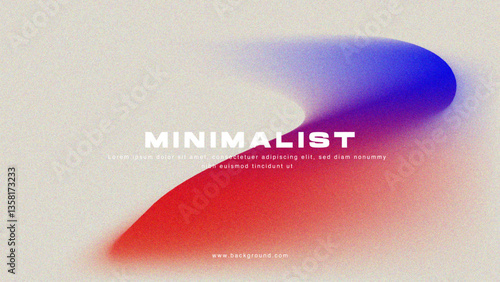 Modern Abstract Gradient Background with Grain Texture – Vibrant Minimalist Design for Poster, Cover, Illustration, and Branding