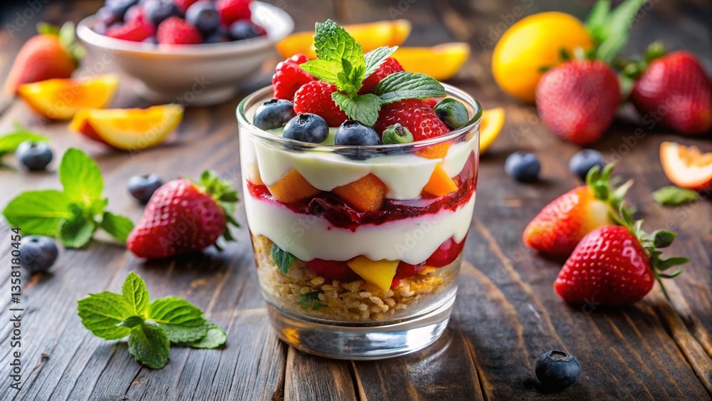 A Berry Delight Parfait A Berry Delight Parfait