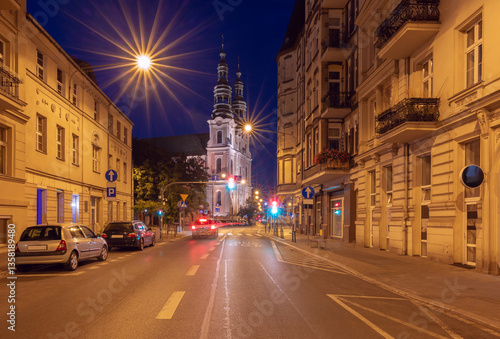 Church of Saint Francis of Assisi on Bernardynska Square in Poznan Poland